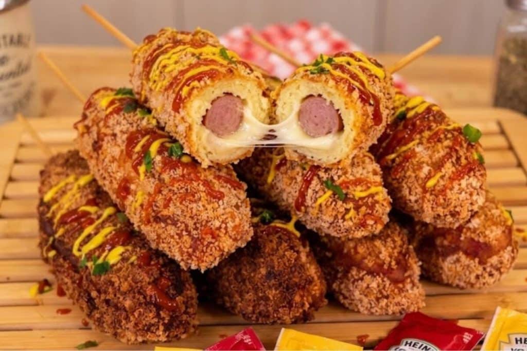 Hot dog coreano feito em casa de um jeito fácil e muito econômico, para você inovar no lanche 62 Hot dog coreano