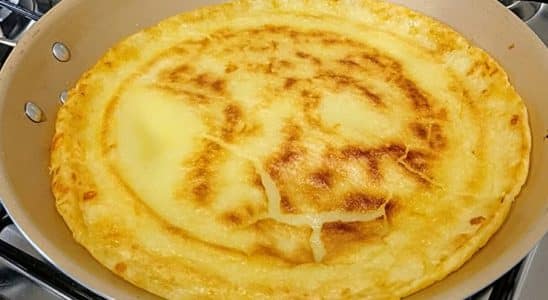 Lanche de frigideira