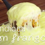 Mandioca cremosa de forno