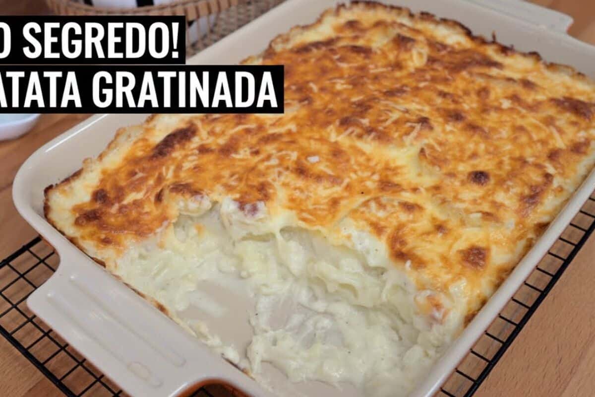 Batata gratinada