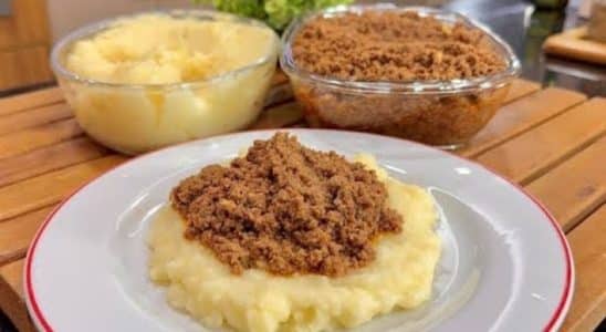 Purê de batata cremoso