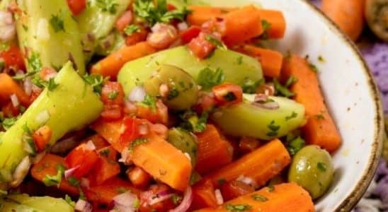Salada de chuchu