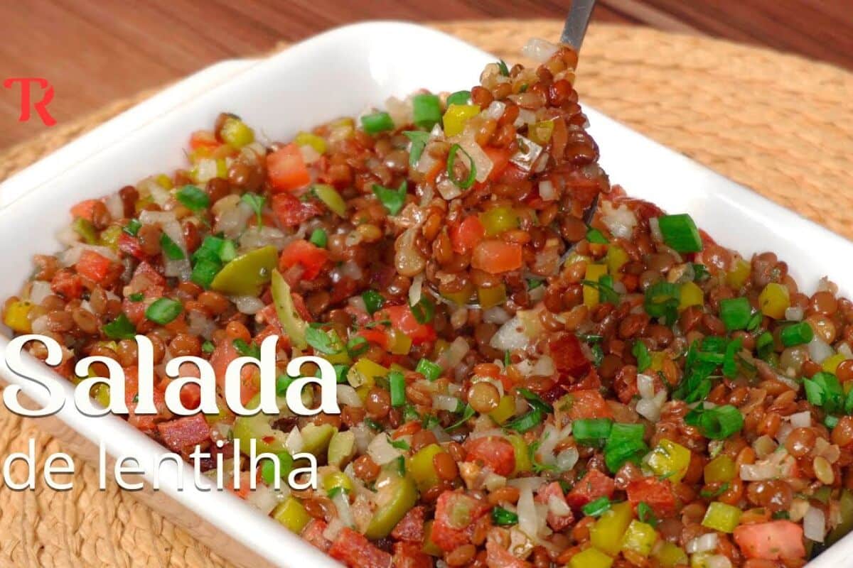 Salada de lentilha