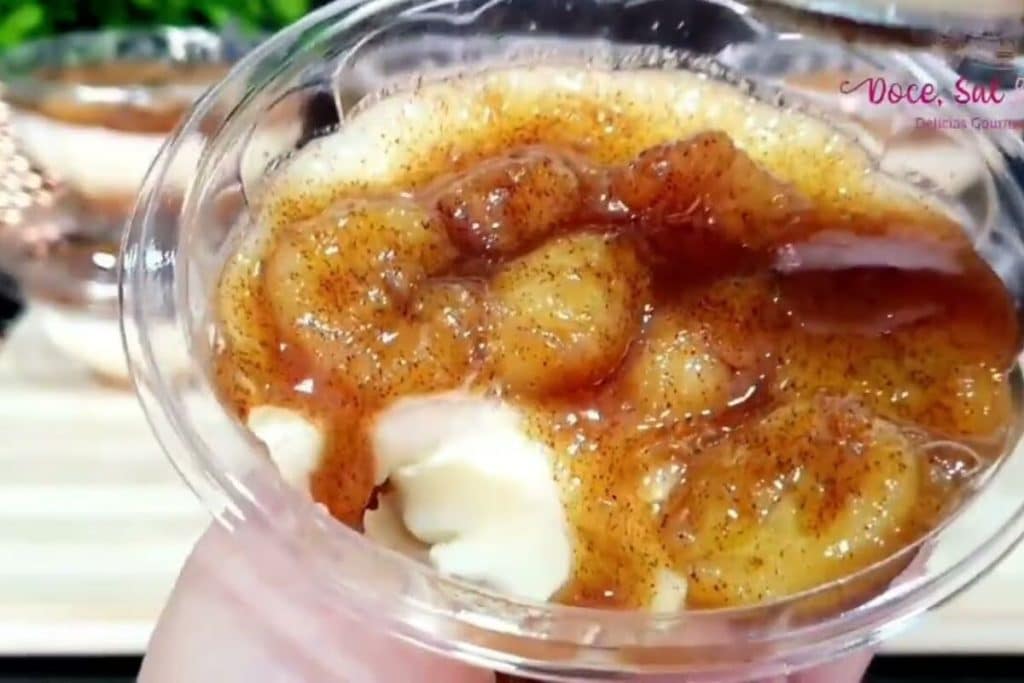 Sobremesa de banana