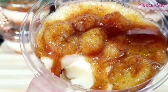 Sobremesa de banana
