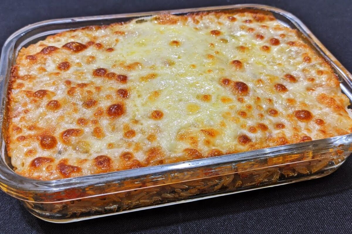 Arroz de forno completo e muito prático, para aproveitar o que tem na geladeira e arrasar 147 Arroz de forno