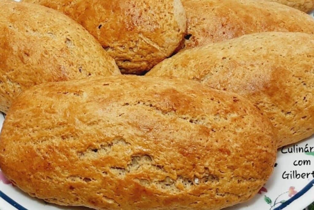 Bolacha sem trigo e sem lactose, muito fofa, deliciosa e saudável, para você substituir o pãozinho 60 Bolacha sem trigo