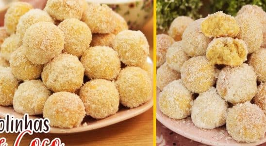 Bolinhas de coco