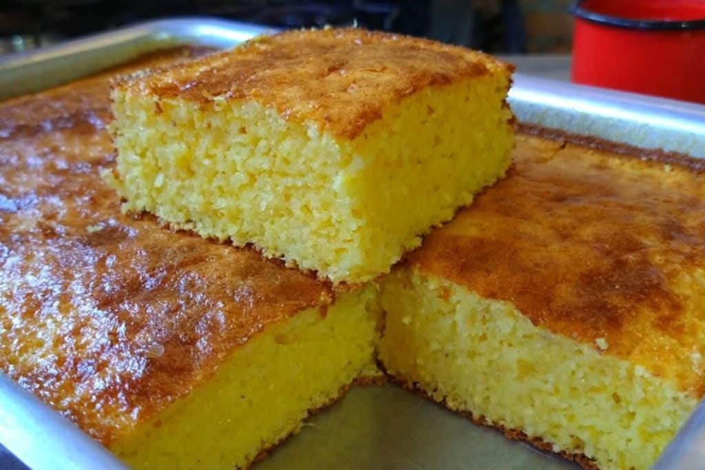 Bolo sem farinha de trigo