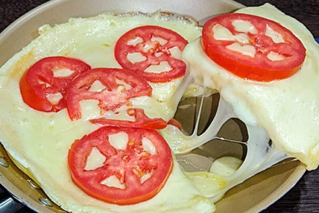 Lanche de frigideira