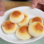 Pão de queijo sem ovo
