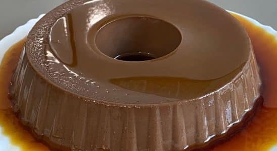 Sobremesa de chocolate
