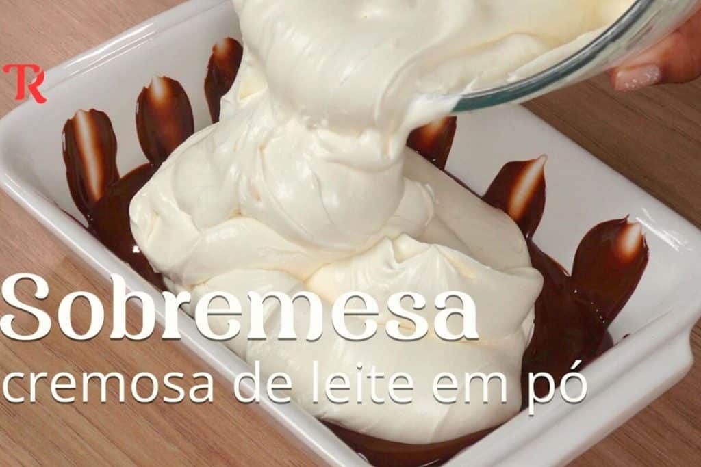 Sobremesa de leite em pó