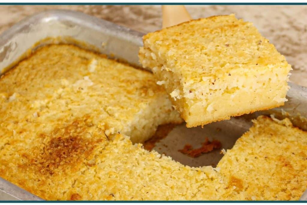 Bolo de coco sem farinha feito de um jeito rápido com uma massa muito úmida e fofinha 175 Bolo de coco sem farinha