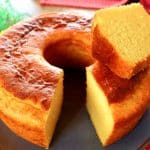 Bolo de fubá cozido
