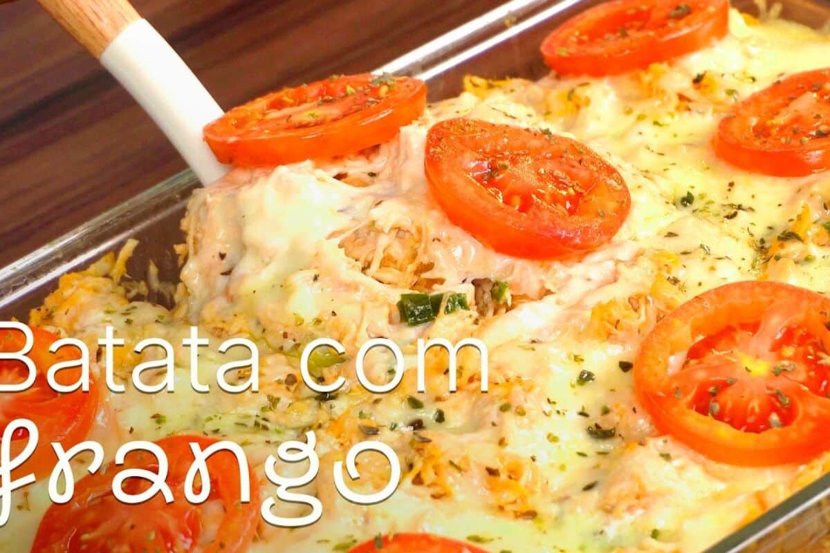 Batata com frango
