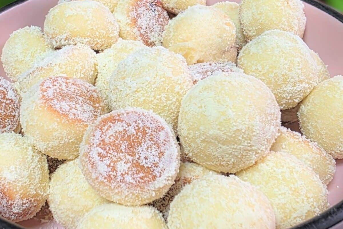 Biscoito aveludado perfeito e rápido que desmancha na boca, para servir com um café 79 Biscoito aveludado