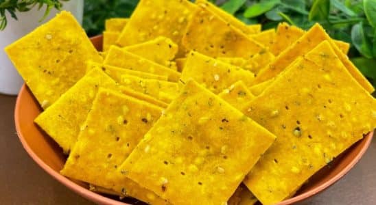 Biscoito salgado sem glúten