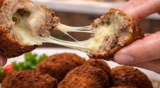 Bolinho de carne moída