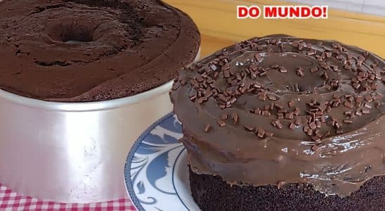 Bolo chocolatudo