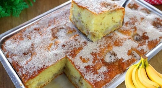 Bolo de banana