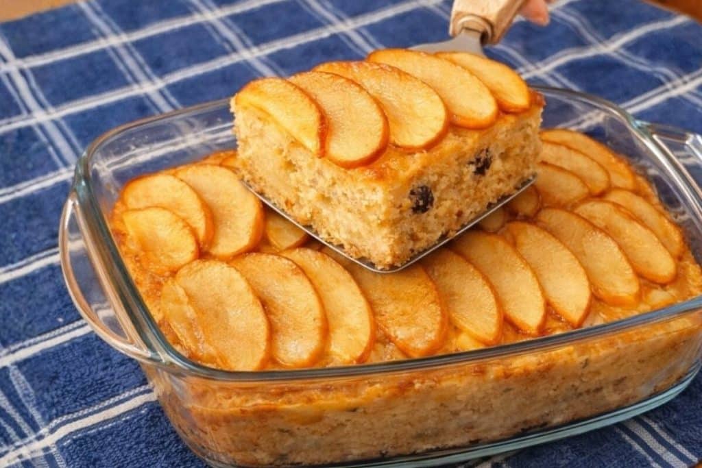 Bolo de maçã sem farinha e sem açúcar, bem fofinho e delicioso, feito de um jeito super fácil 111 Bolo de maçã sem farinha