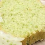 Bolo verde de limão
