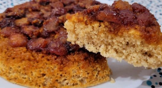 Bolo de banana sem glúten