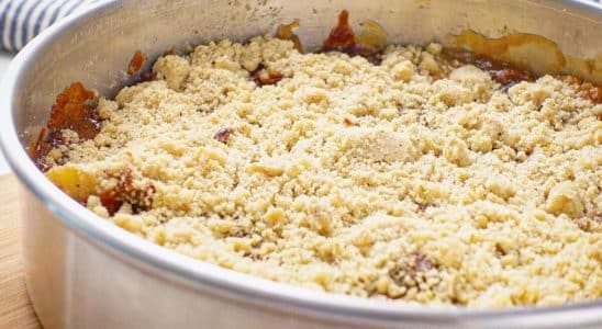 Crumble de banana