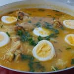 Canja de galinha cremosa