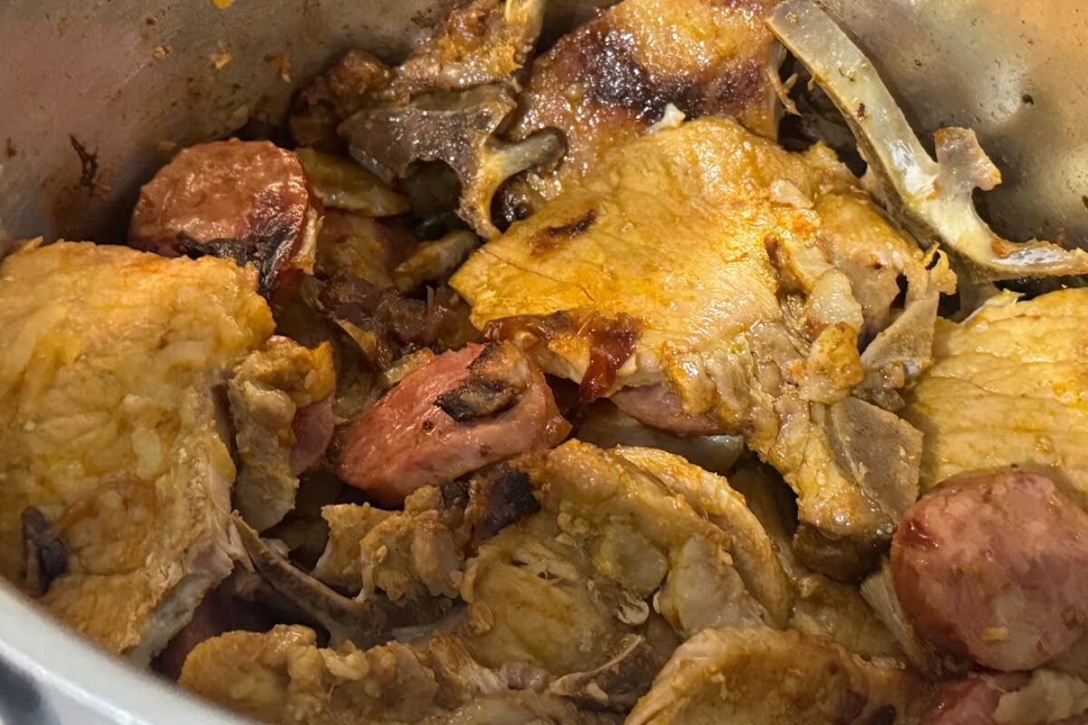 Carne assada de panela