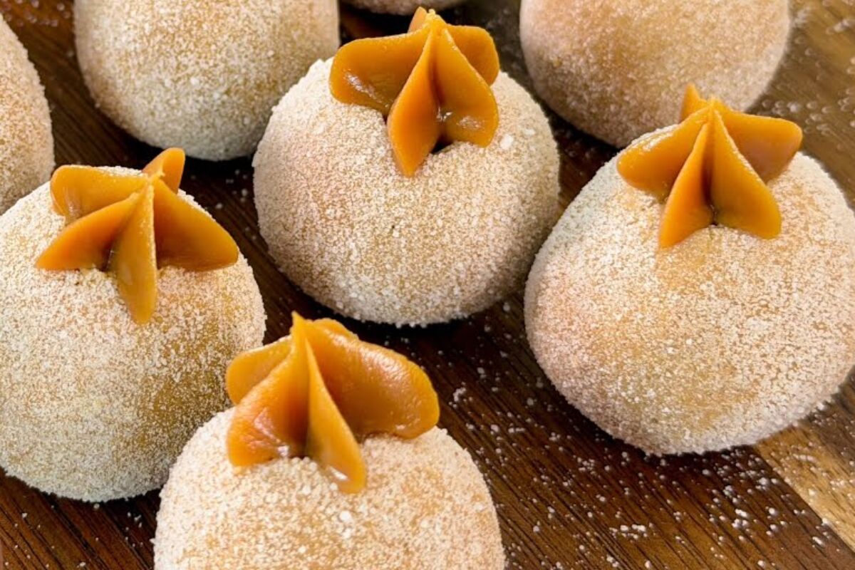 Docinho de churros que não vai ao fogo, feito com rapidez para servir em qualquer ocasião 125 Docinho de churros
