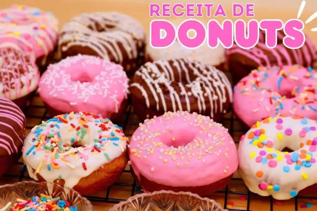 Donuts caseiro muito macio e com excelente rendimento, para a família ou para vender 4 Donuts caseiro