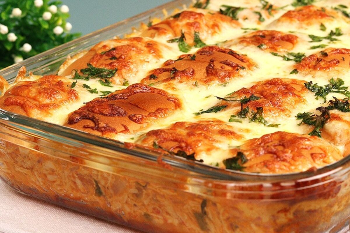 Lanchão de forno super cremoso e muito rápido, para você economizar tempo na cozinha e arrasar 123 Lanchão de forno