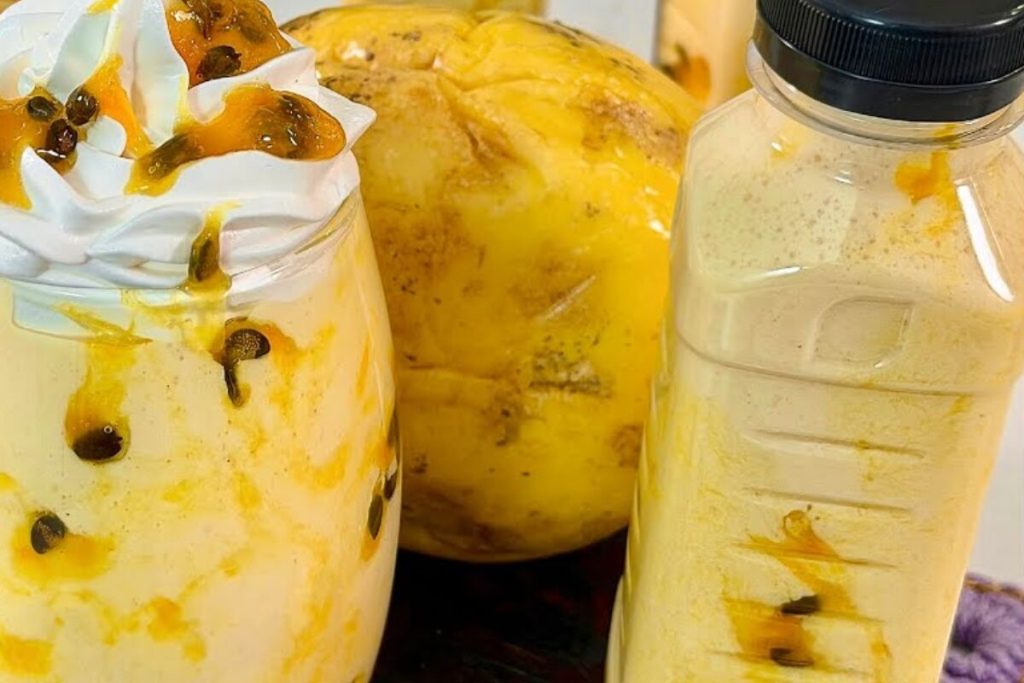 Maracujá cremoso ao leite feito no liquidificador, perfeito para servir geladinho e refrescar a tarde de todos 118 Maracujá cremoso ao leite