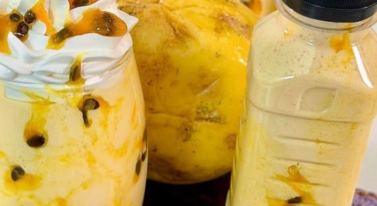 Maracujá cremoso ao leite