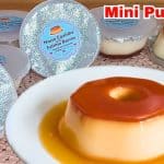Mini pudim de leite condensado