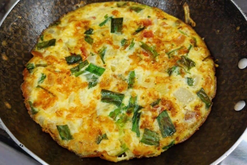 Omelete de queijo