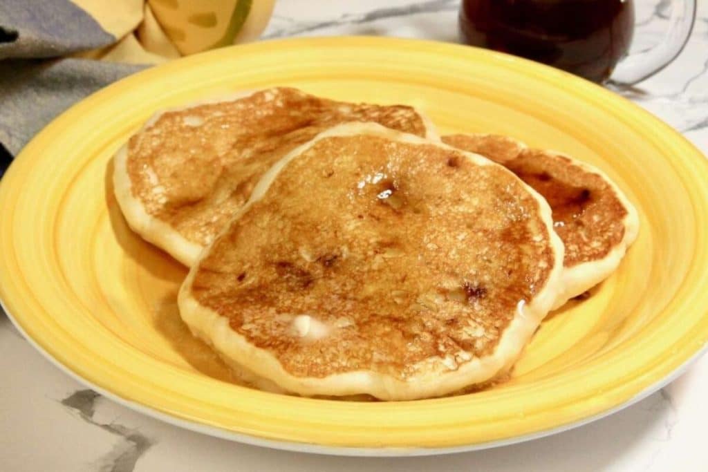 Panqueca de aveia com banana