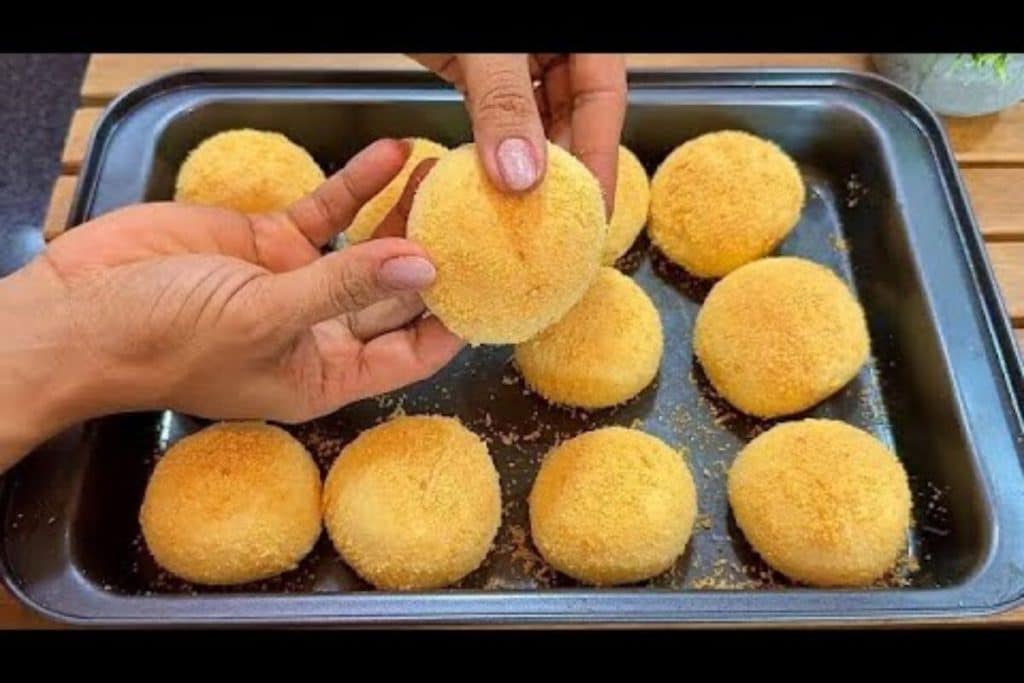 Pão de queijo com flocão