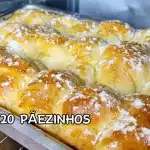 Pãozinho caseiro especial delicioso, com uma massa tão fofinha que parece um algodão 2 Pãozinho caseiro especial