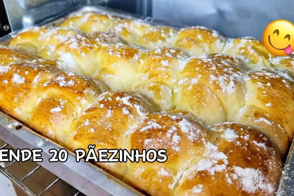 Pãozinho caseiro especial delicioso, com uma massa tão fofinha que parece um algodão 77 Pãozinho caseiro especial
