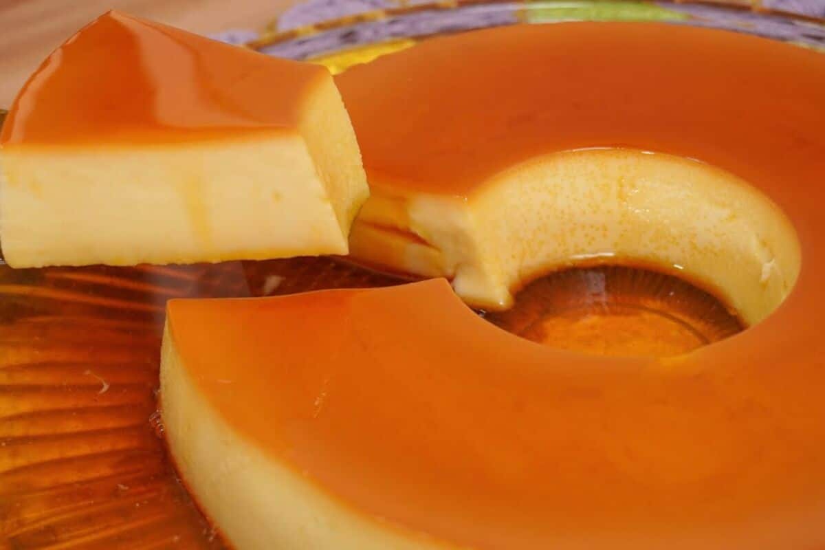 Pudim de leite cremoso que não leva leite condensado nem gelatina e vai te surpreender 89 Pudim de leite cremoso