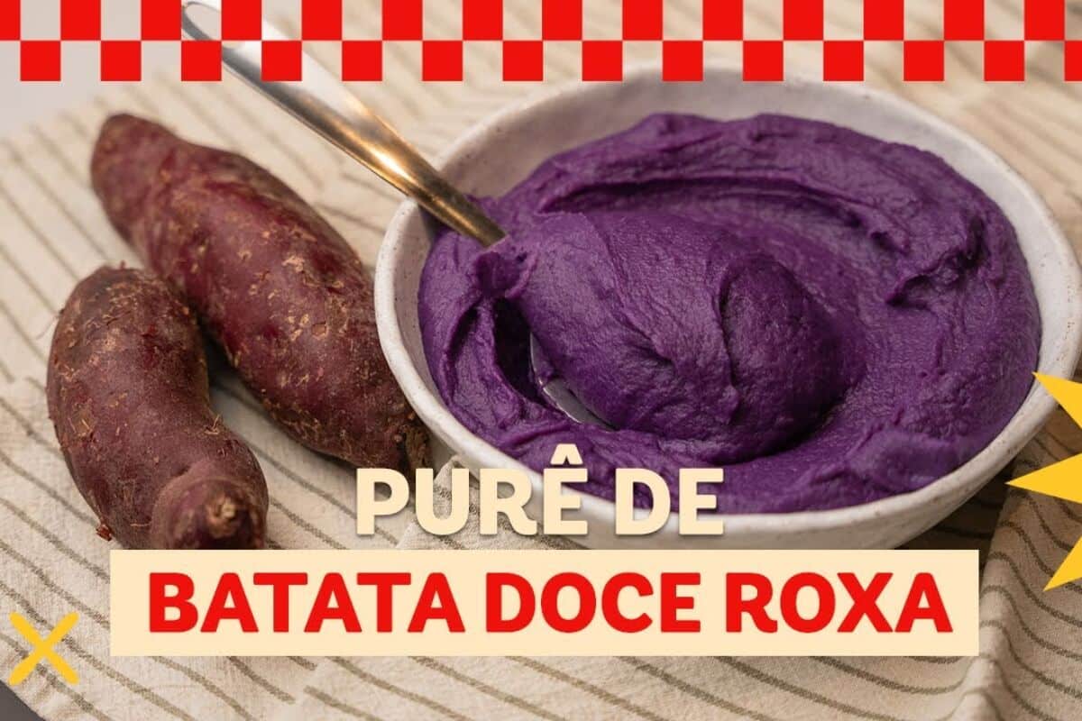 Purê de batata doce