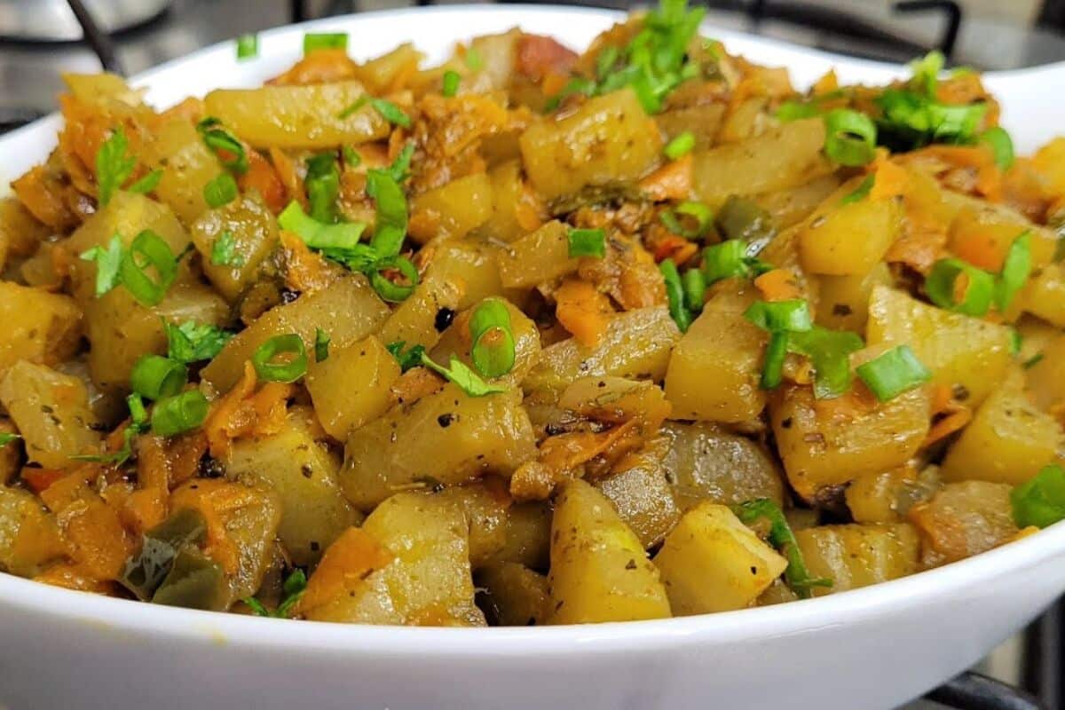 Refogado de legumes