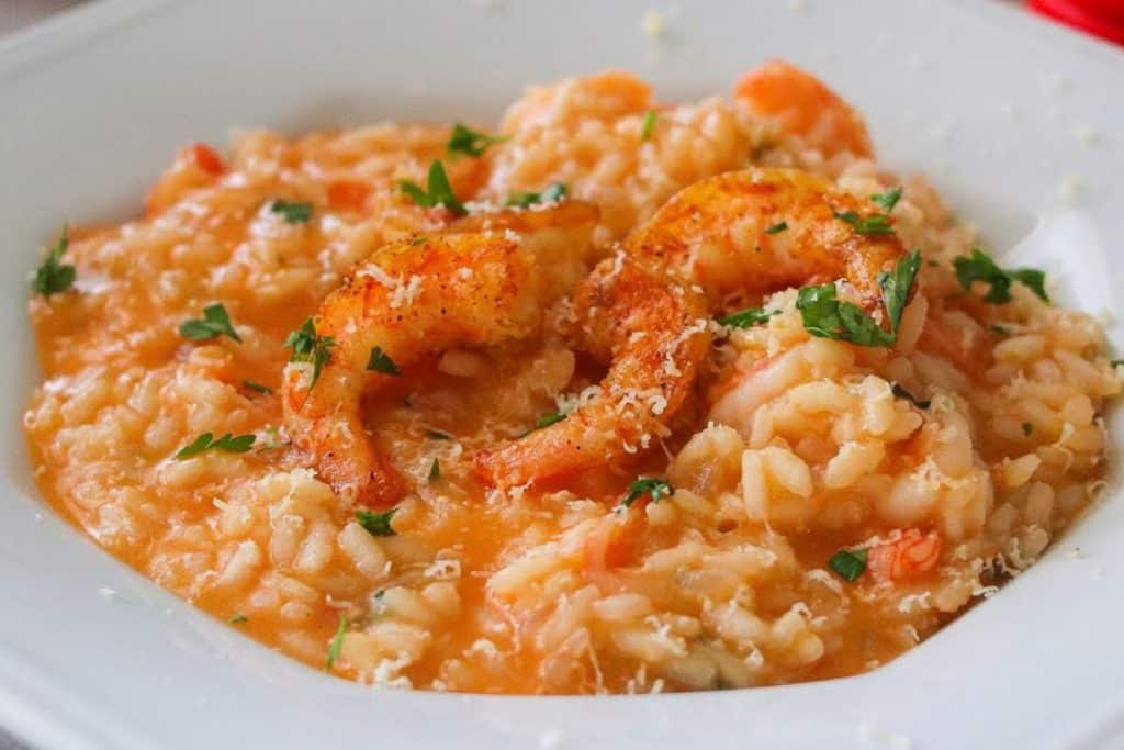Risoto de camarão perfeito e cremoso, igual ao de restaurante, para você arrasar em casa 76 Risoto de camarão