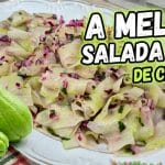 Salada de chuchu cru