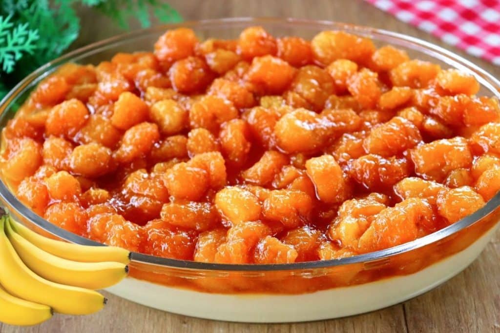 Sobremesa de banana