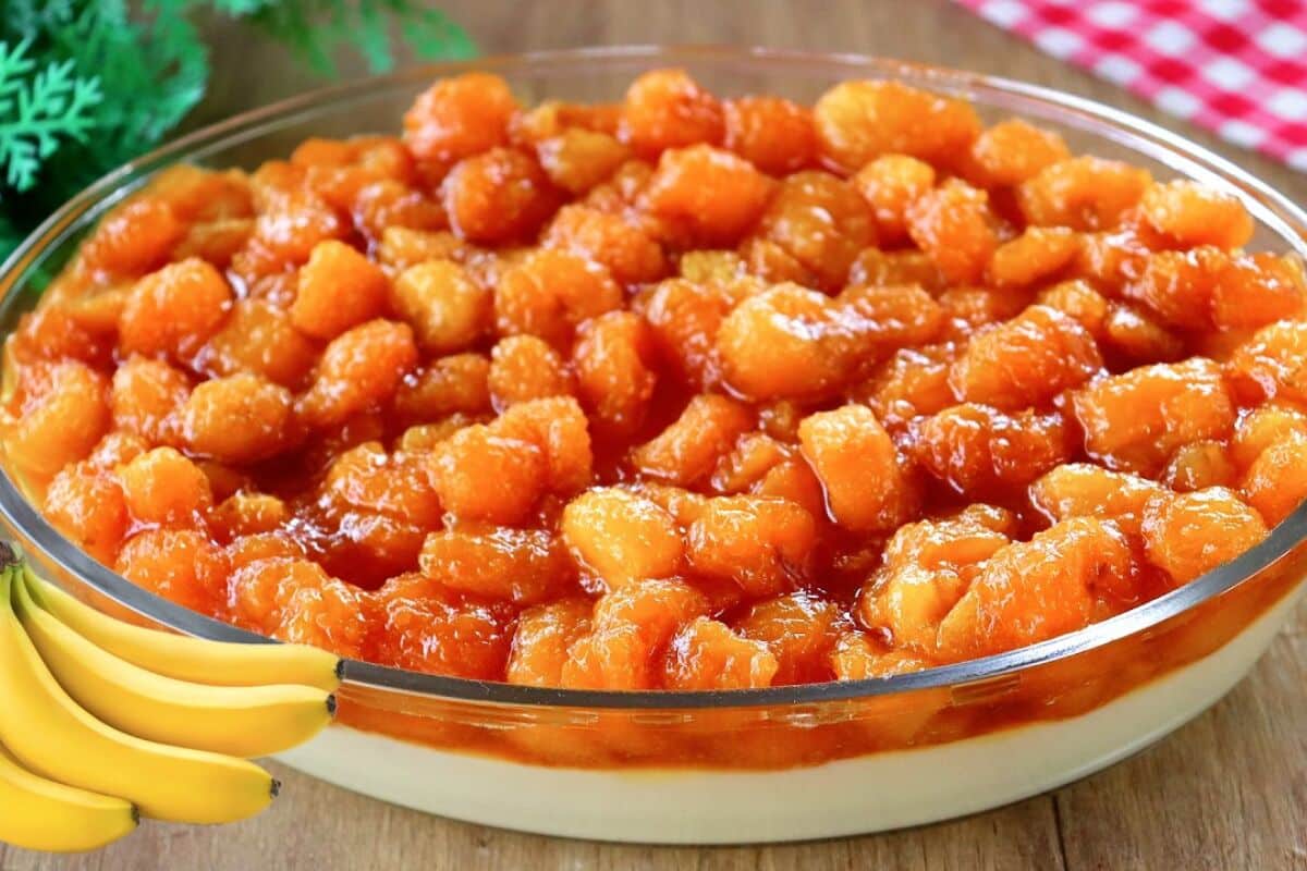 Sobremesa de banana