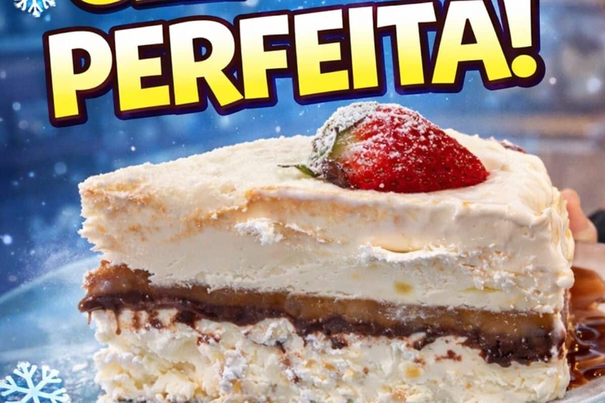 Torta de sorvete com Nutella